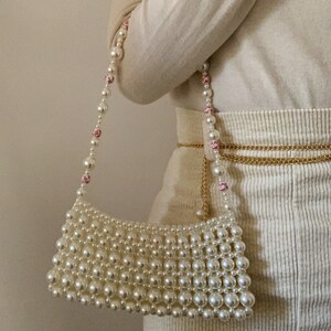 The Juliette Bag Pearl Beaded Bag