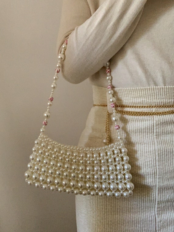 The Juliette Bag Pearl Beaded Bag