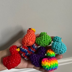Patos loomigurumi Rainbowloom
