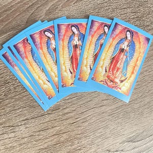 nuestra Senora de Guadalupe| Madre de las americas| tarjeta de oracion| ESPAÑOL