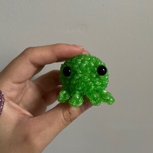 Rainbowloom loomigurumi mini octopus image 7