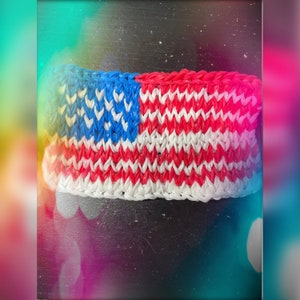 Rainbowloom American flag