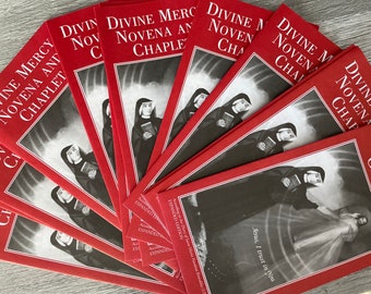 Divine mercy novena and chaplet complete pamphlet - (ENGLISH)
