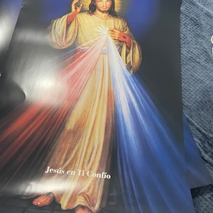Cartel de la Coronilla de la Divina Misericordia - (ESPAÑOL)