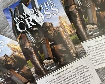 the stations of the cross pamphlet - (ENGLISH)