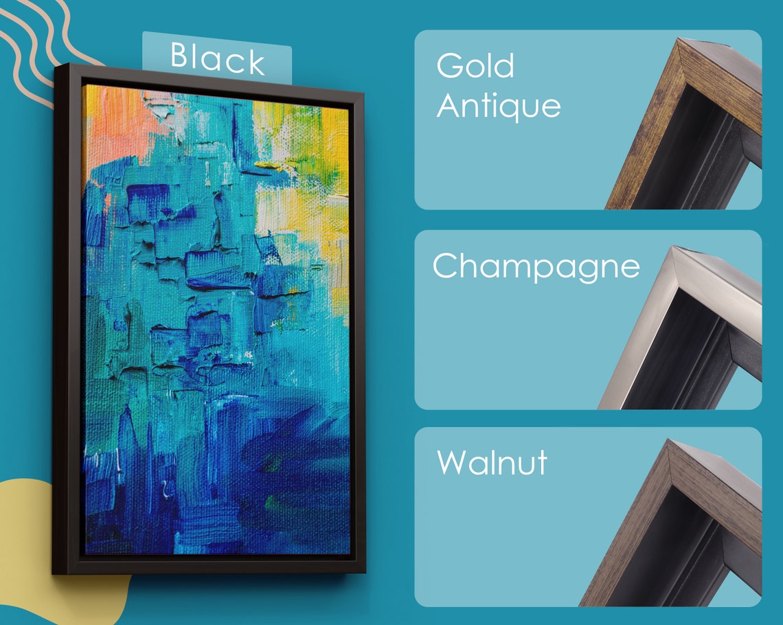 Abstract Prints Set Set Of 2 Large Prints Set Of Two Etsy