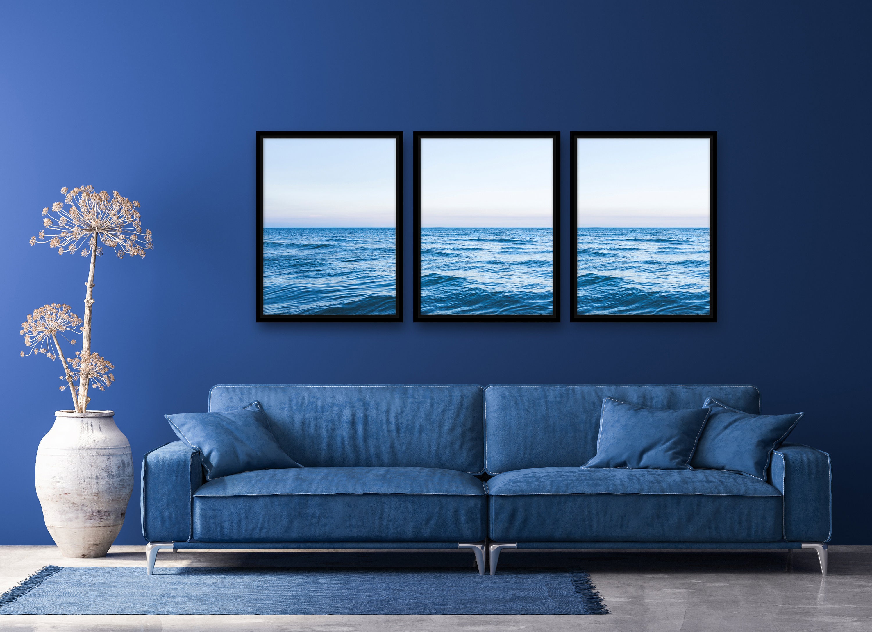 Ocean Decor Ocean Wall Art Canvas Wall Art Large Wall Art | Etsy