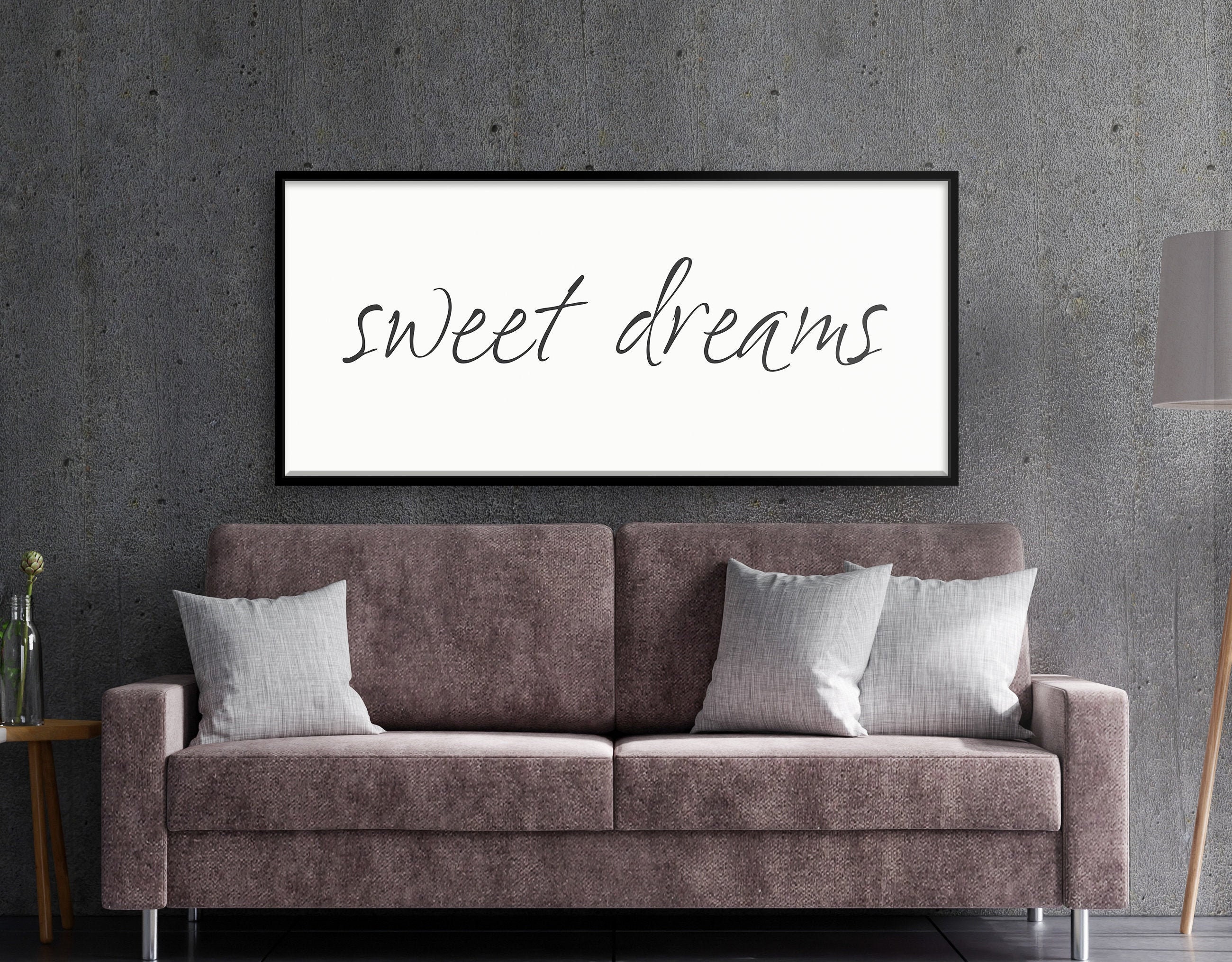 Sweet Dreams Canvas Wall Art A Gift For Sleep Lovers Canvas | Etsy