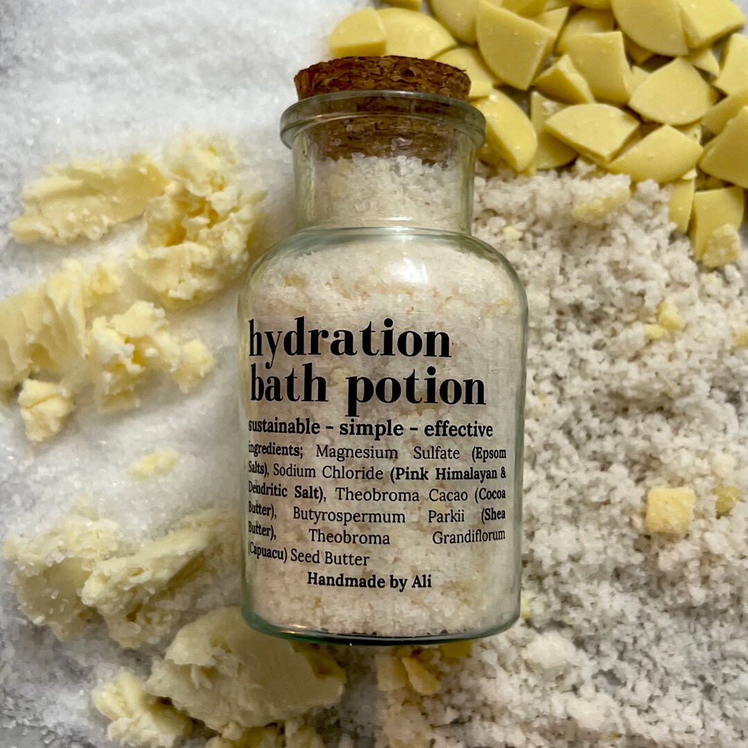 Hydration Bath Potion Bath Soak Etsy