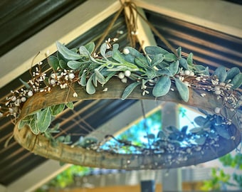 Chandelier SOLD- vintage farmhouse| cottage lighting