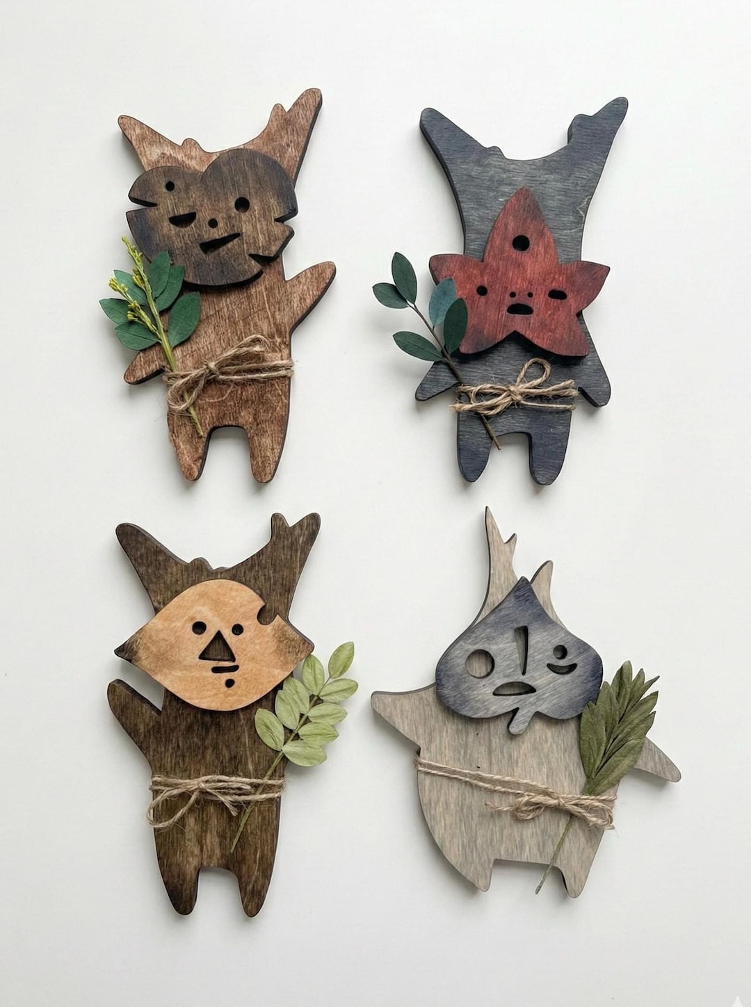 Korok Wood Decor -handmade - Zelda Tears of the Kingdom / Breath