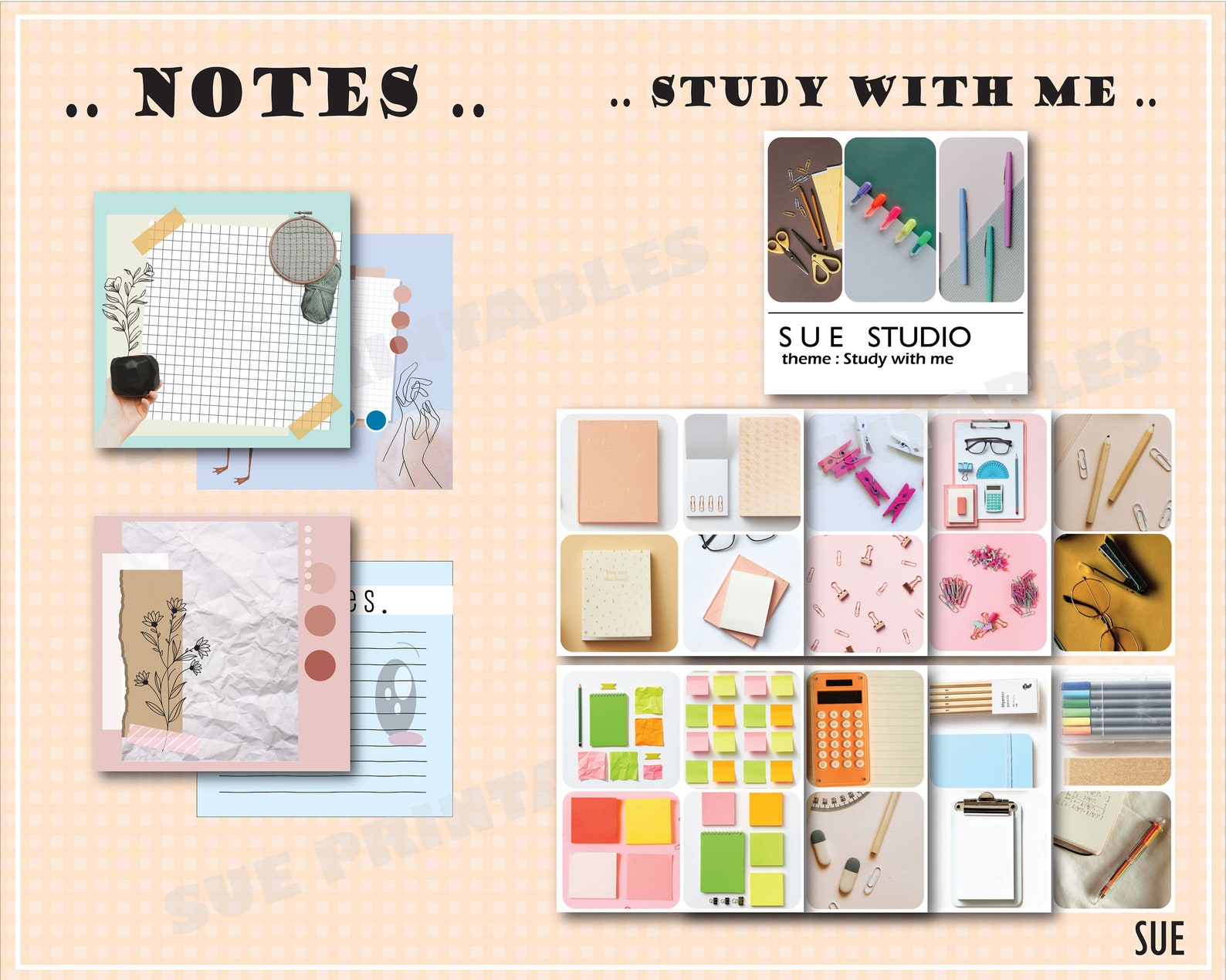 Printable Sticker Sheets Printable Calendar Labels | Etsy