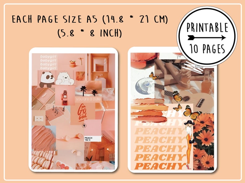 Printable Sticker Book Digital Sticker Book Planner Sticker Etsy