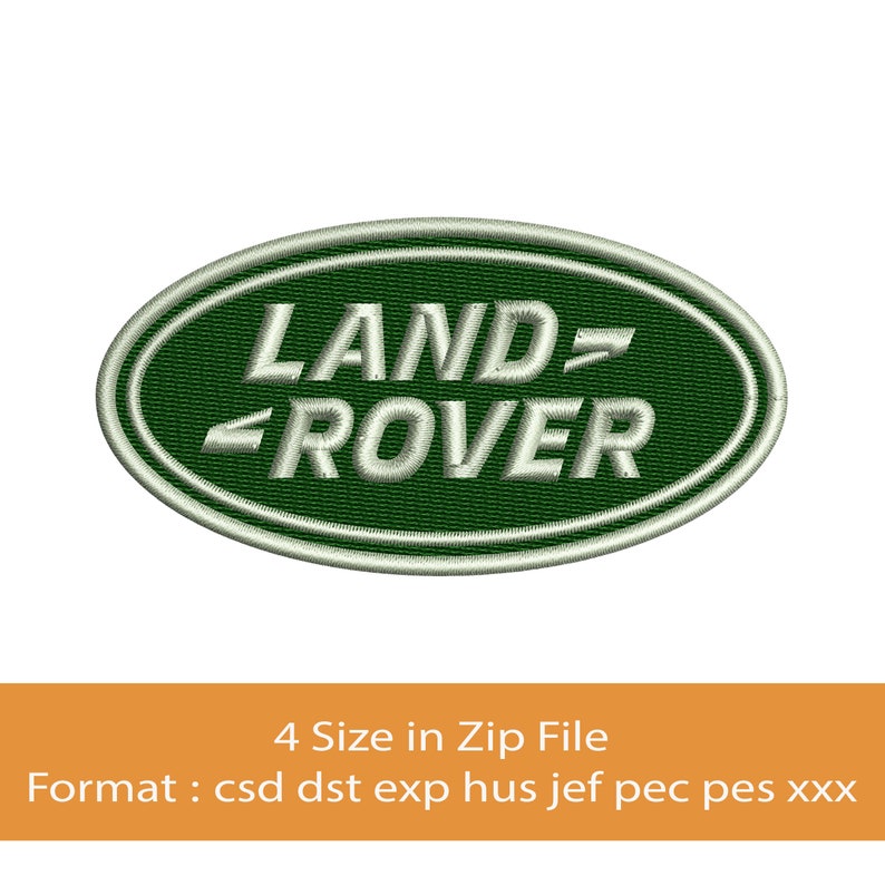 Land rover car machine embroidery designs 4 tamao  etsy Land rover car machine embroidery designs 4 tamao  etsy