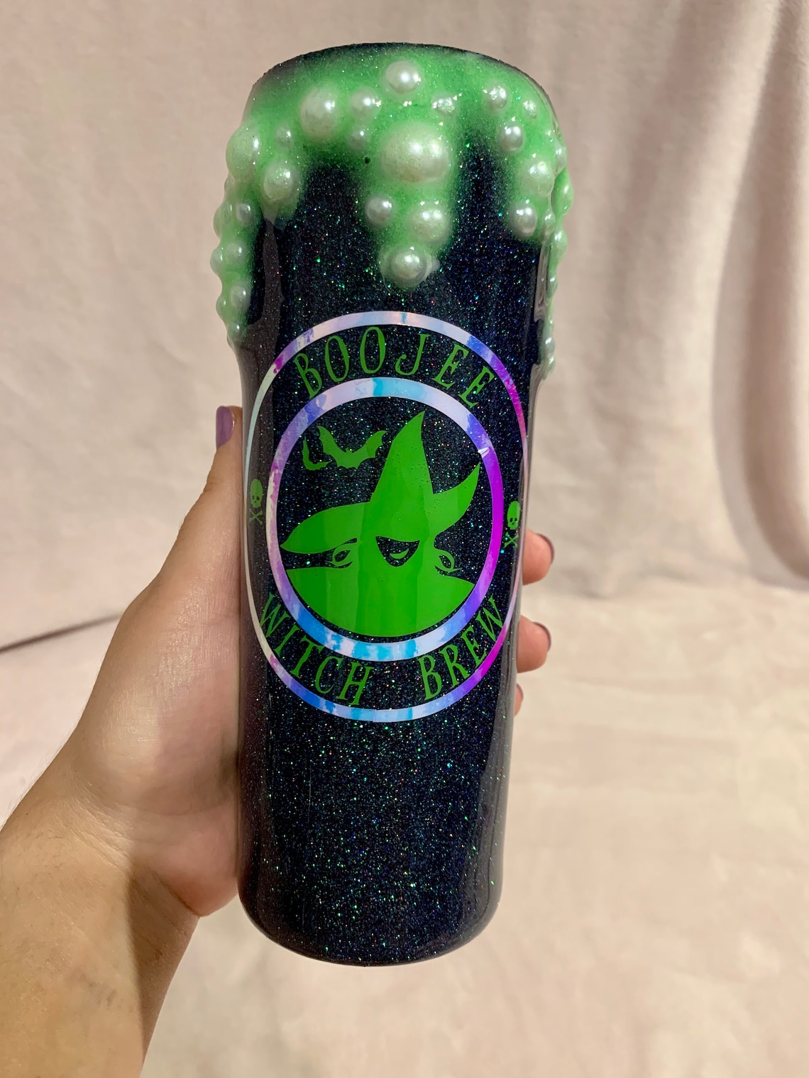 Halloween Witches Brew Tumbler Etsy
