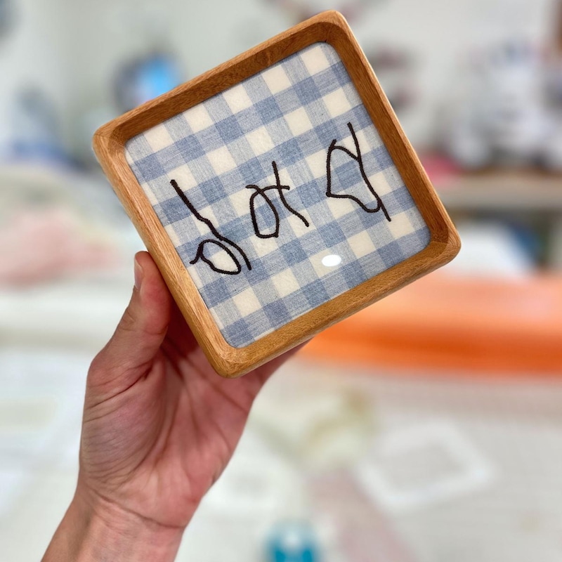 Handwritten Note on Wall Decor - Etsy