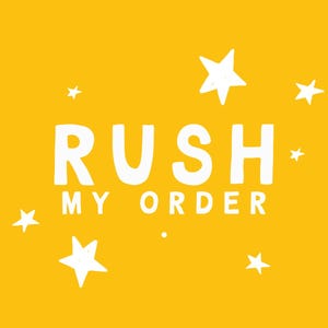 RUSH PROCESSING for Custom Birthday Crowns