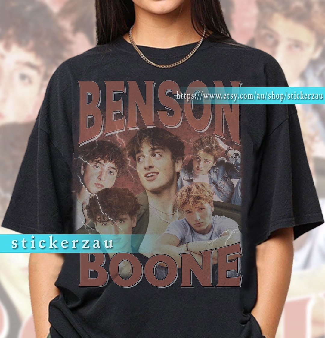 BENSON BOONE Shirt Benson Boone Vintage Benson Boone Homage - Etsy