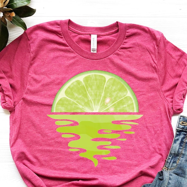 Lime Green Graphic Tees Etsy