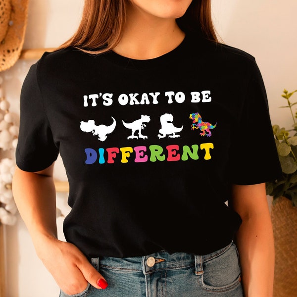 It's Okay To Be Different Shirt, Autism Kids Shirt, Autism Awareness Shirt, Cute Autism Shirts, Autism Mom Shirt, Autism Support Shirt