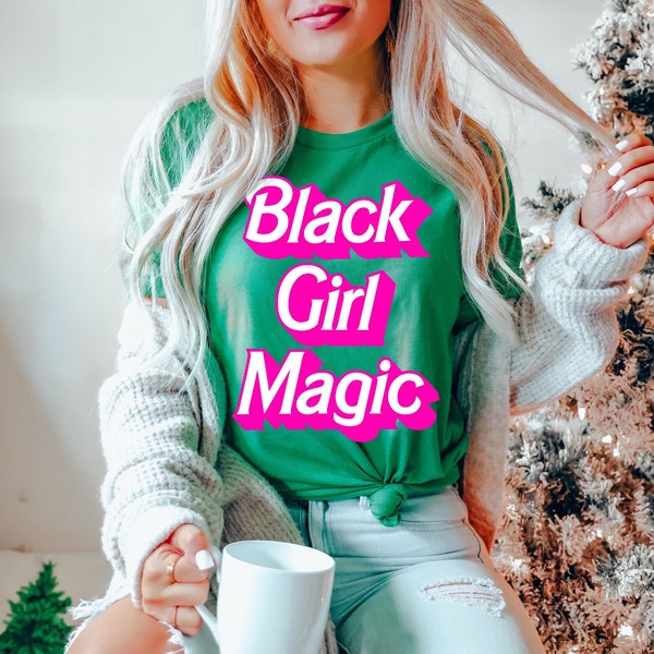 Black Girl Magic Shirt - Black History Shirt - Afro Woman Shirt - Girl Power Shirt - Black Queen Shirt - Black Lives Matter Shirt - Afro Tee