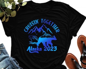 Cruisin Together Alaska 2023 Shirt - Alaska Polar Bear T-Shirt - Alaska Travel T-Shirt - Winter Holiday Shirt - Winter Cruise Shirt