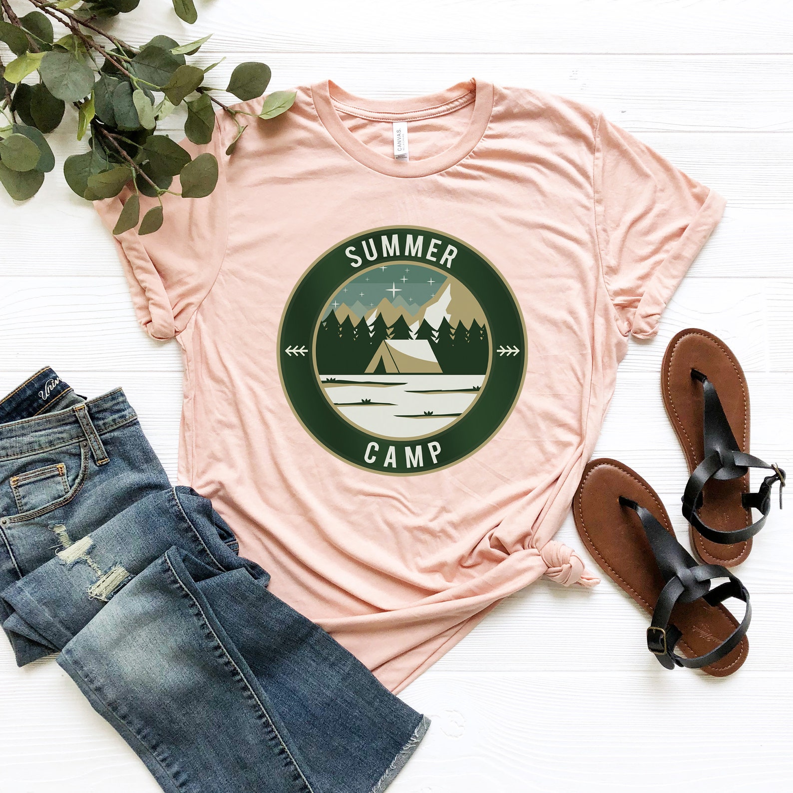 Cool Summer Camp TShirt Camper Shirt Gift for Campers Etsy