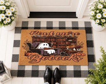 Read More Doormat, Book Lover Gift, Library Enthusiast Welcome Mat, Bookworm Housewarming Present, Literary Decor