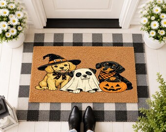 Dog Lover Doormat, Funny Pet Welcome Mat, Cute Dog Entrance Rug, Puppy Housewarming Gift, Dog Mom Gift Idea