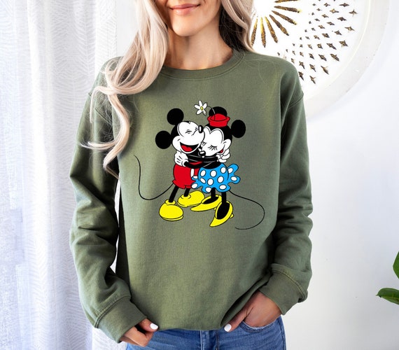 Mickey minnie sweatshirt hotsell