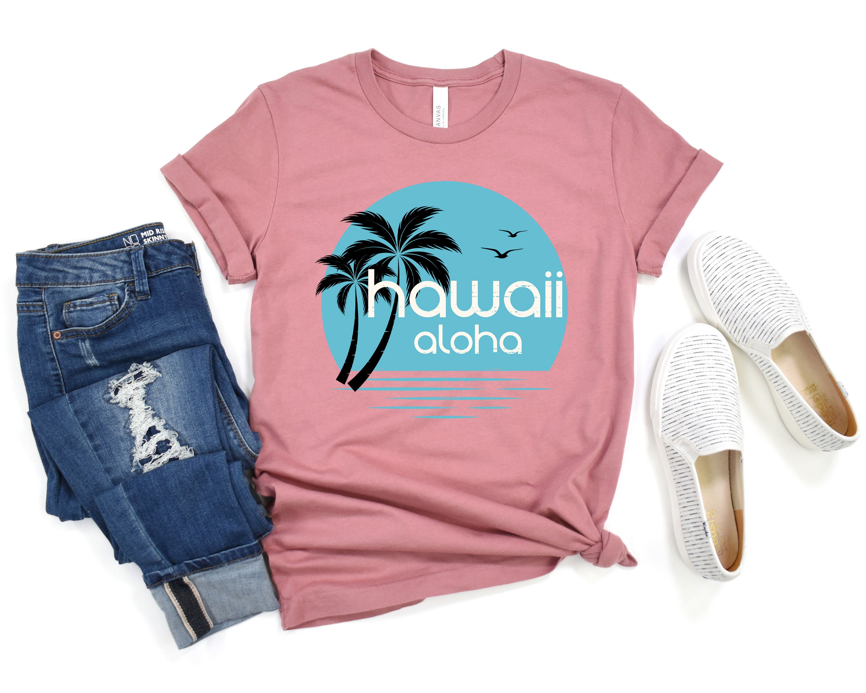 Aloha Hawaii Shirt Hawaii Travel Apparel Tropical Island | Etsy