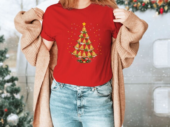 christmas pizza shirt