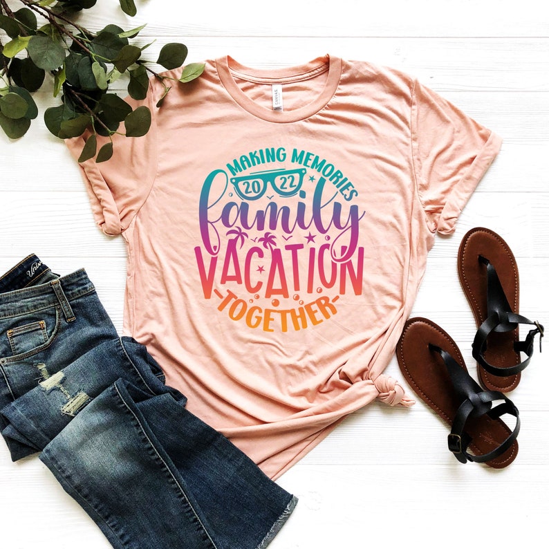 Making Memories Family Vacation Together Shirt Family Trip Etsy