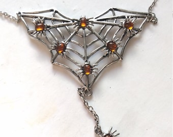 Dark Silver Web Jewels Dark Silver Web Jewels