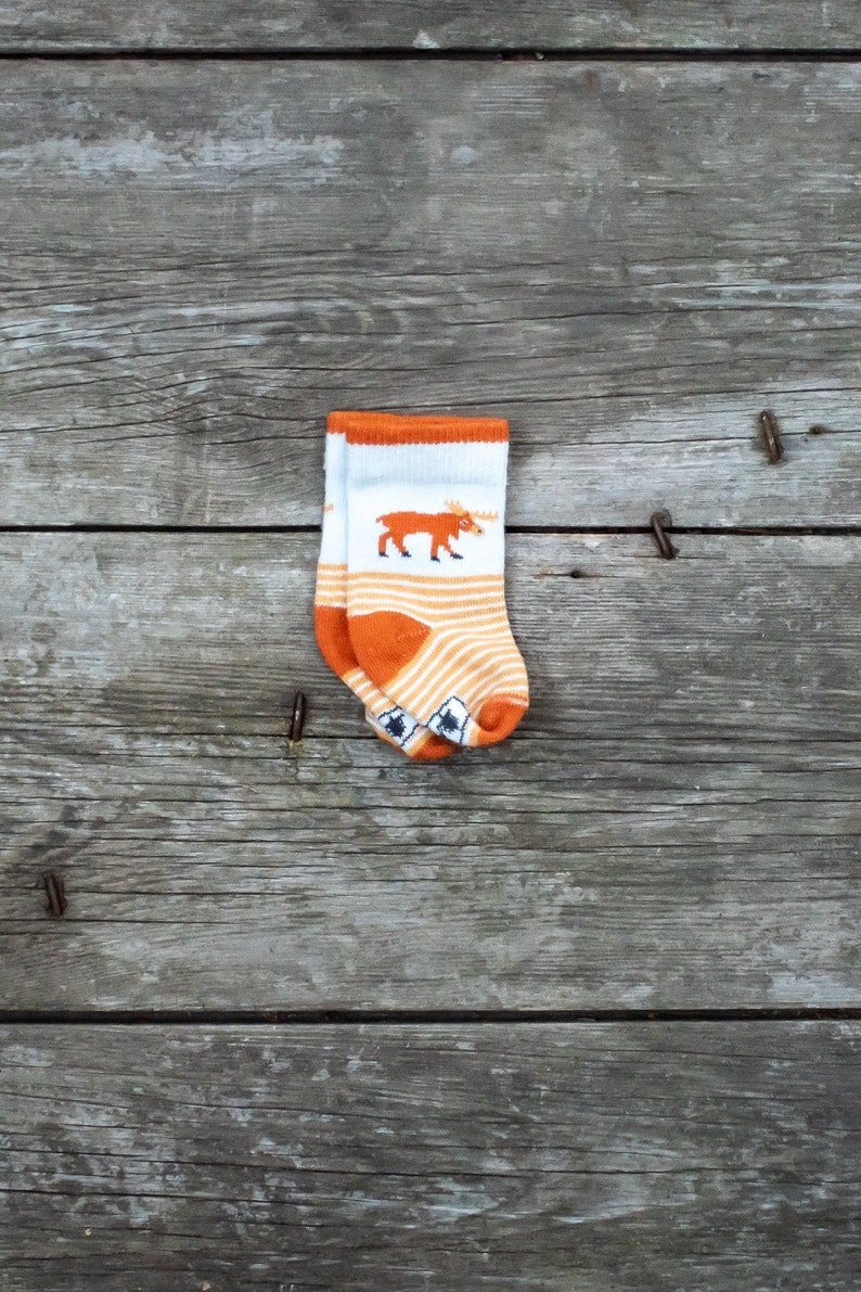 The Moose Sock Matching Moose Socks for Adults and Children Baby