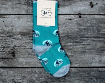 The Mountain Biker Sock - YOUTH SIZE