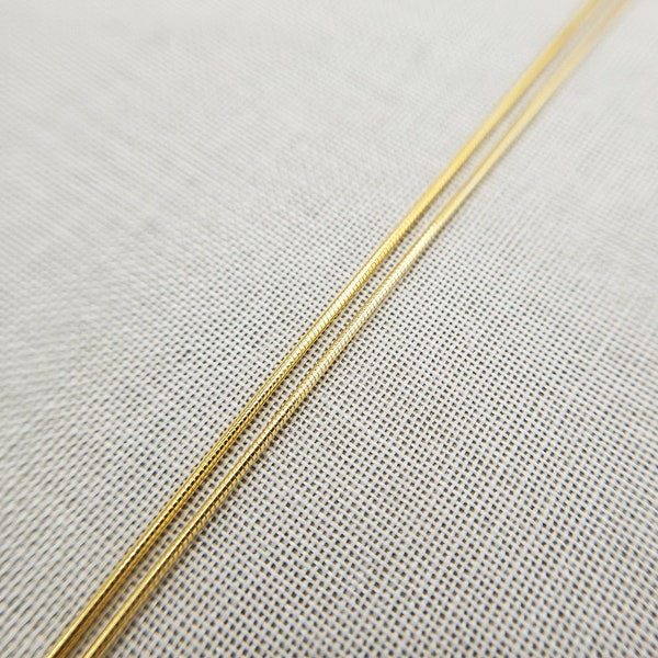 Fine Gold Chain 16 Inch Etsy