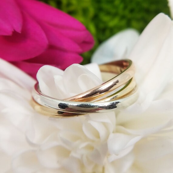 Gold russian wedding best sale ring