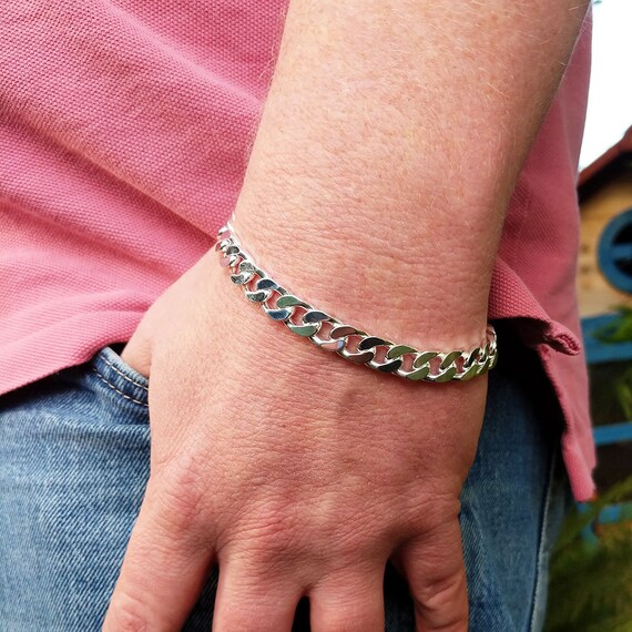 Heavy curb sale bracelet