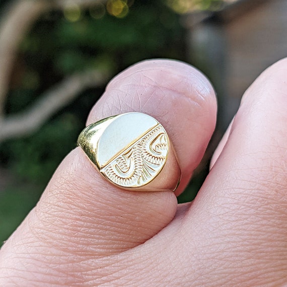 Gold Pearl Ring Ladies