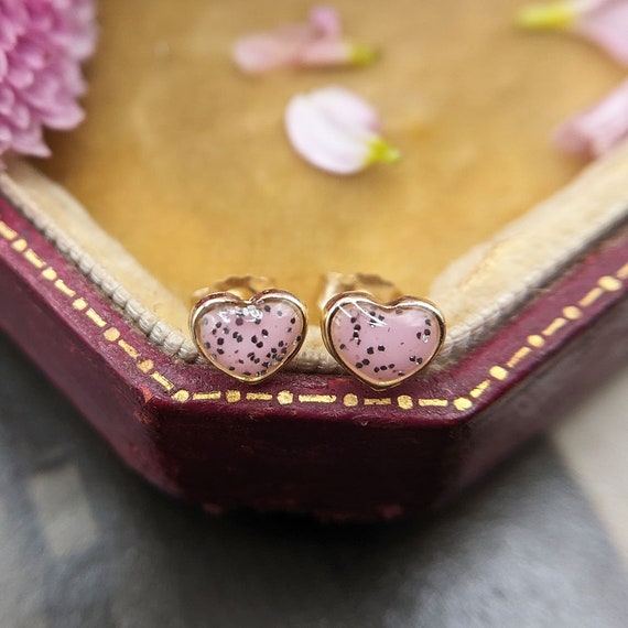 Children's heart earrings discount
