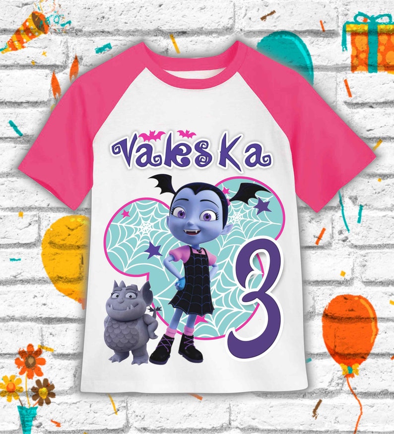 Download Vampirina birthday shirt Vampirina Disney party theme ...