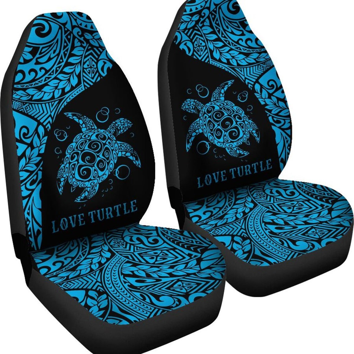Turtle Hawaii Blue Car Seat Cover Luxury Seat Covers Animal Etsy
