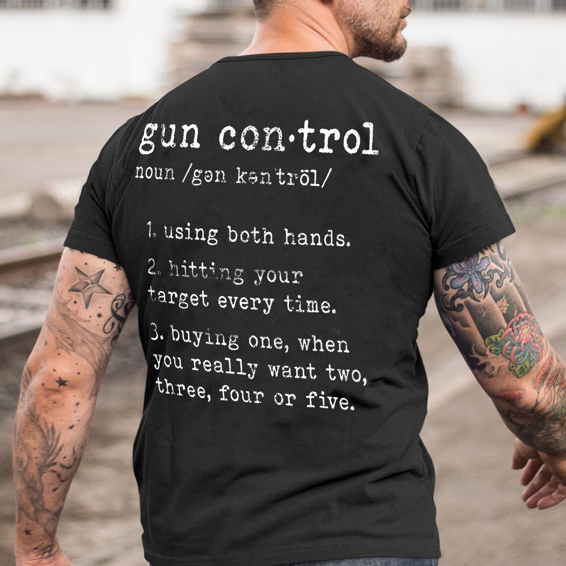 Gun Control Definition Awesome Tshirt Funny Gun Shirt For Gun Etsy