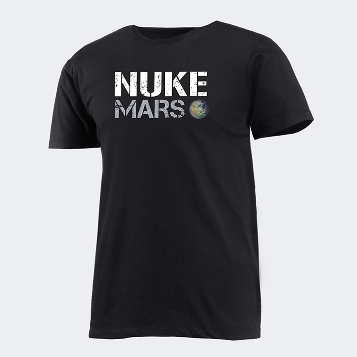 elon musk nuke mars t shirt