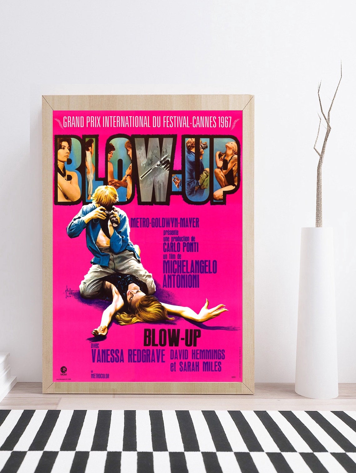 Blow Up PosterBlow Up 1967 Movie Canvas Poster Wall Deocr Etsy