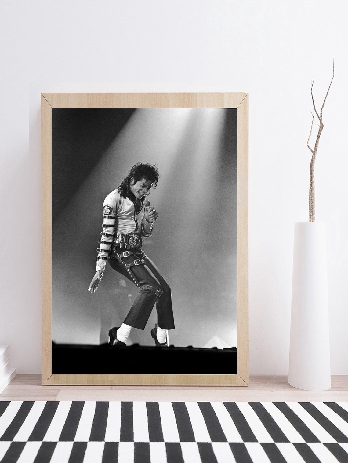 Michael Jackson Poster Michael Jackson Canvas Poster Wall | Etsy