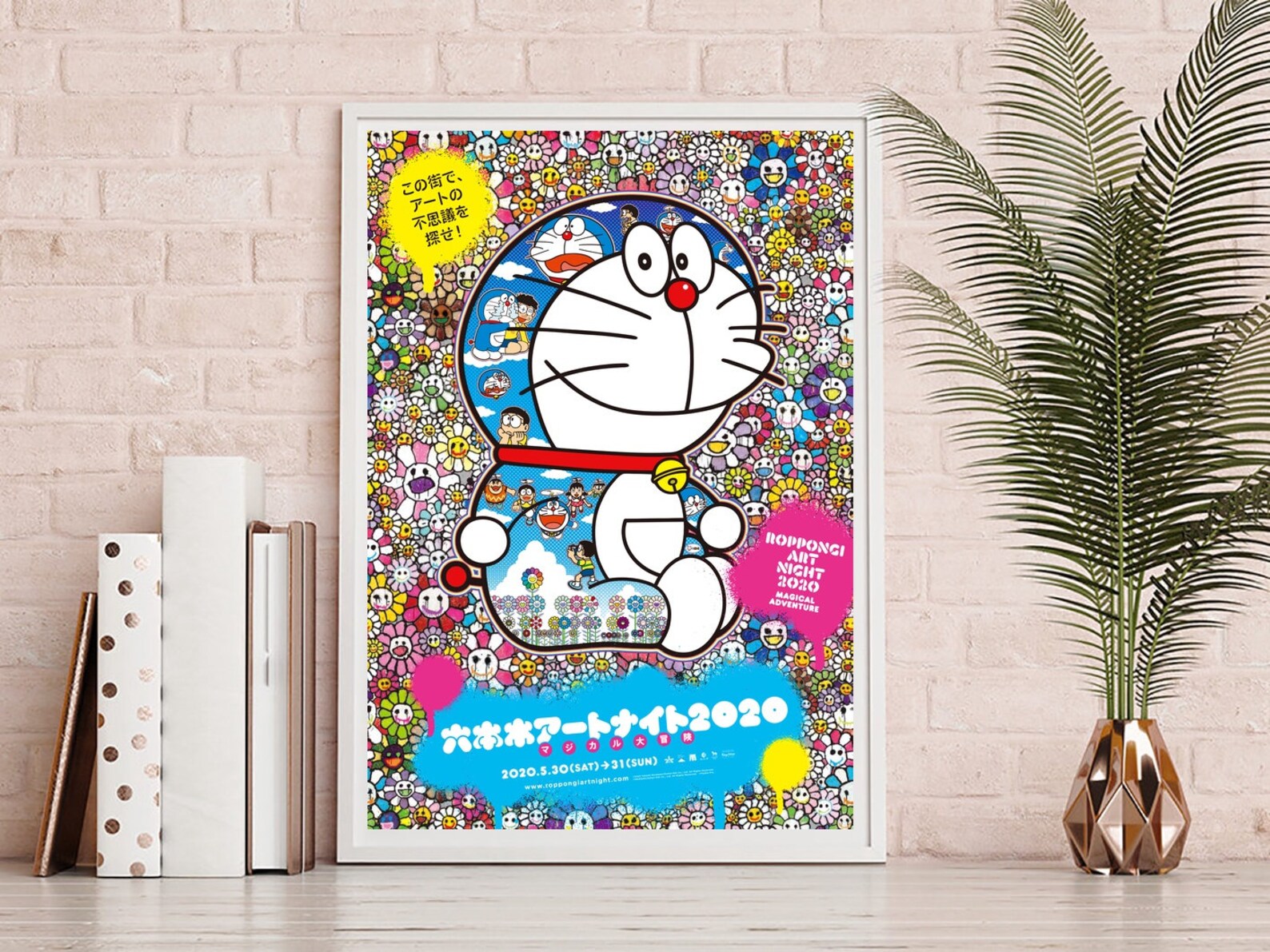 Doraemon Posterdoraemon Artdoraemon Canvas Art Painting Wall | Etsy