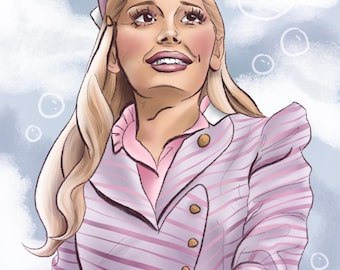 Glinda’s Bubble Digital Poster