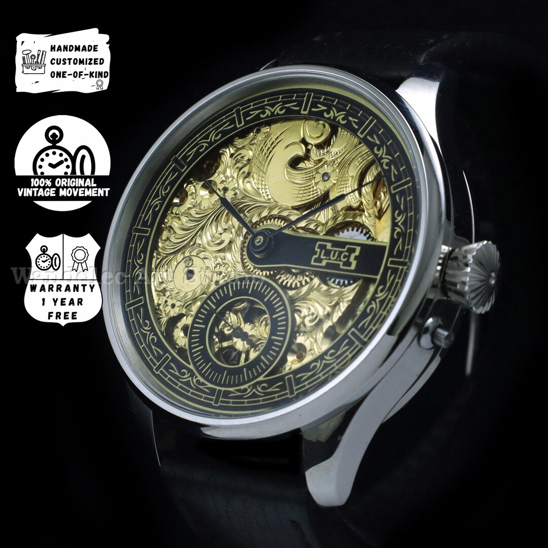 Vintage Watch Chopard Luc,skeleton Watch,wandolec Wrist Watches,vintage ...